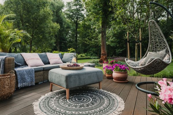 Garden Patio Installation in Yorba Linda
