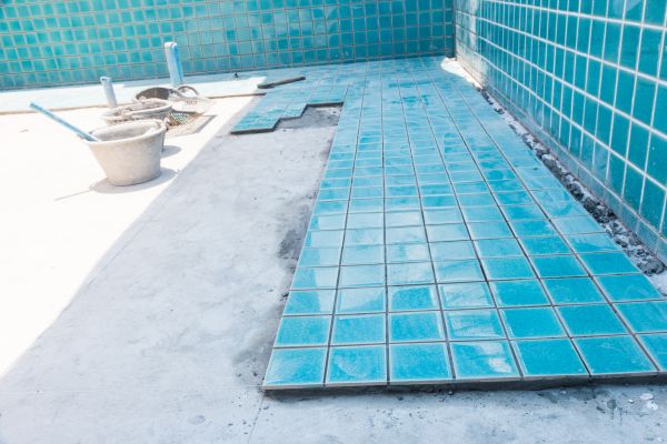 Pool Flooring Installation in Yorba Linda